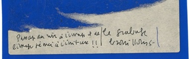 Fragment manuscrit - Le Grabuge - Fonds Jean Duvignaud, Archives Municipales de La Rochelle